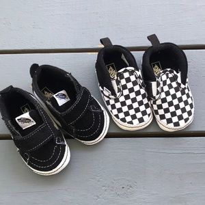 Infant Baby Vans Shoes Bundle Size 4